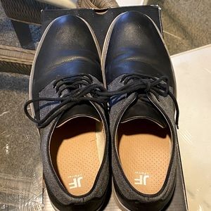 JF Ferrer Dress Casual Shoes Black